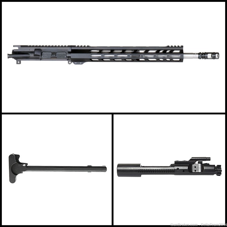 AR15 16" 223 Wylde Complete Upper | 2 Chamber Muzzle Brake | BCH & CH-img-0