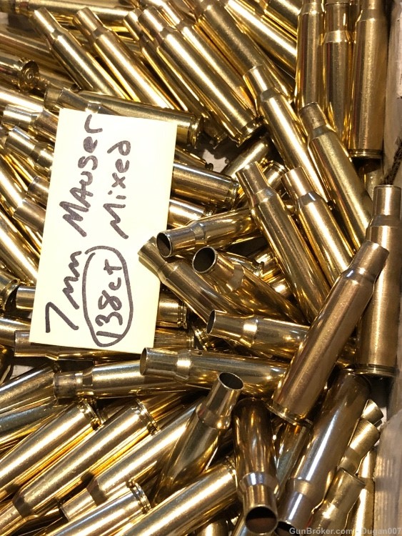 7mm Mauser brass 138ct mixed headstamped -img-6