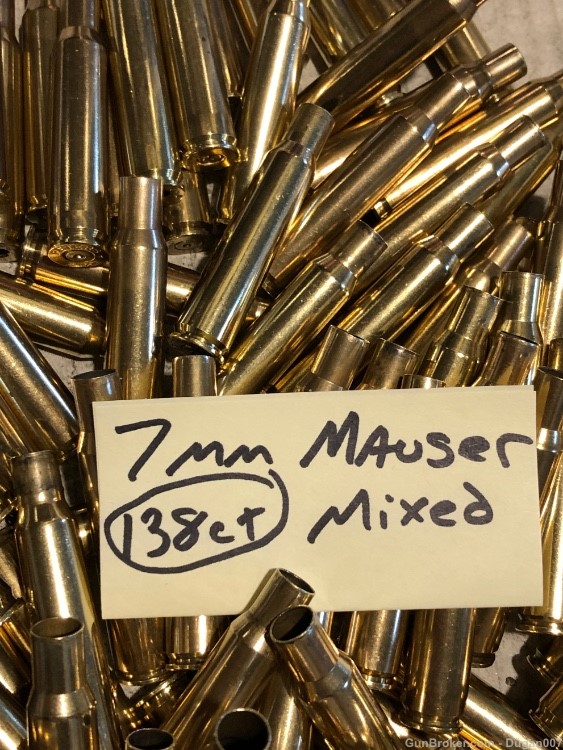 7mm Mauser brass 138ct mixed headstamped -img-5