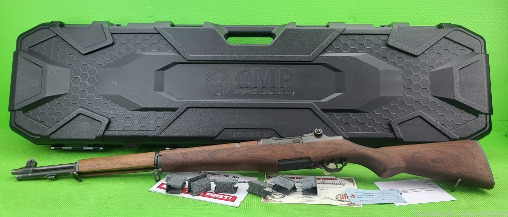 Springfield * M1 GARAND * 30-06 * BORN 1942 * CMP * WORLD WAR II * WW2-img-1