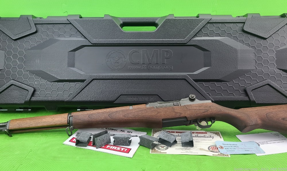 Springfield * M1 GARAND * 30-06 * BORN 1942 * CMP * WORLD WAR II * WW2-img-0