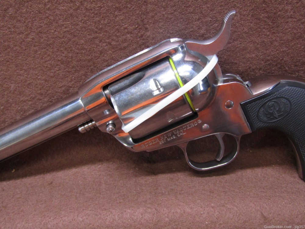 Ruger New Vaquero 357 Mag Single Action Revolver Made 2012 Like New-img-8