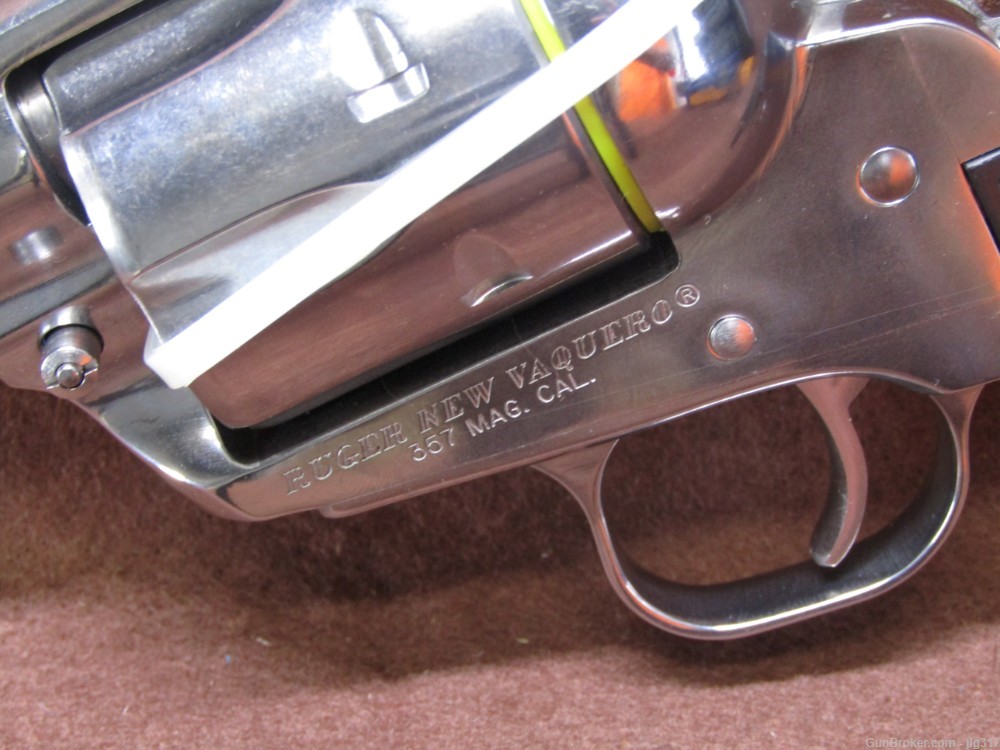 Ruger New Vaquero 357 Mag Single Action Revolver Made 2012 Like New-img-9
