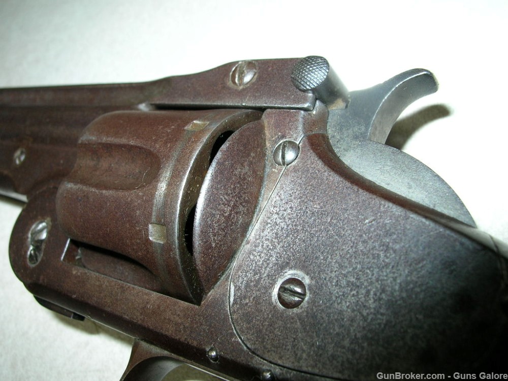 S&W No.3 1st model 44 S&W single action mfg 1870-1872 ANTIQUE-img-14