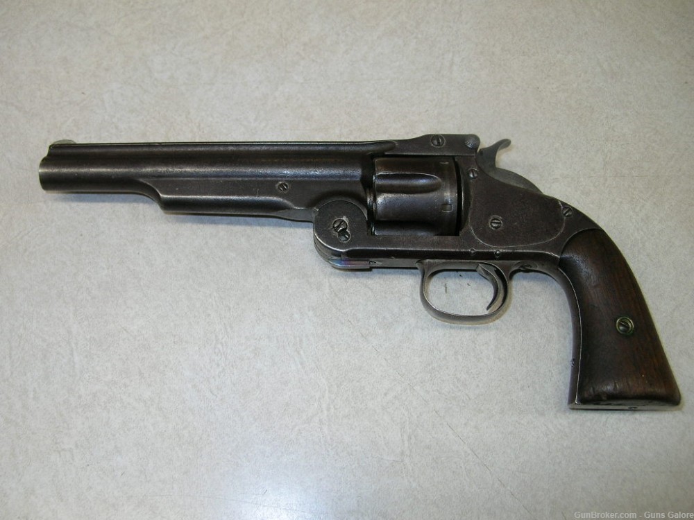 S&W No.3 1st model 44 S&W single action mfg 1870-1872 ANTIQUE-img-1