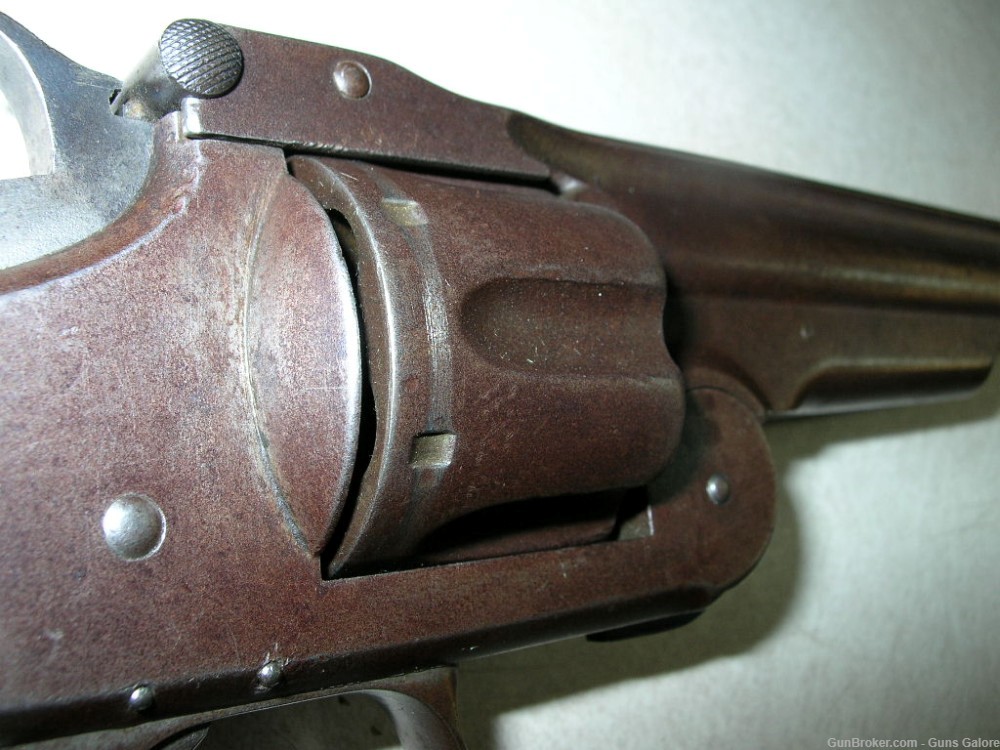 S&W No.3 1st model 44 S&W single action mfg 1870-1872 ANTIQUE-img-8