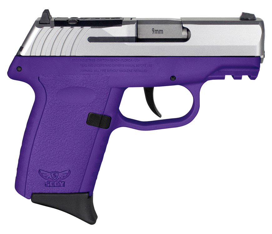 SCCY Industries CPX-2 Gen3 RDR 9mm Luger Pistol 3.10 Purple NS CPX2TTPURDRG-img-0