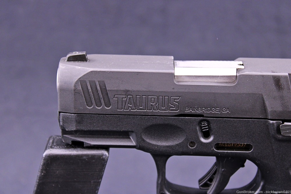 TAURUS G3C 9MM 3.20" STAINLESS STEEL BBL DOUBLE STRIKE MANUAL SAFETY -img-5