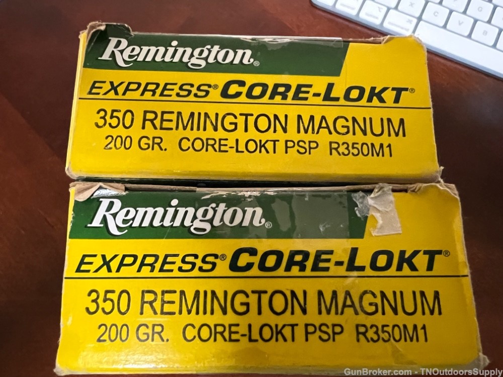 Factory Remington Core-Lokt 350 Rem Magnum 40 Rounds-img-2