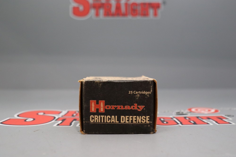 Lot o' 25 Rounds Hornady Critical Defense .38 Special 110gr Ammunition-img-2