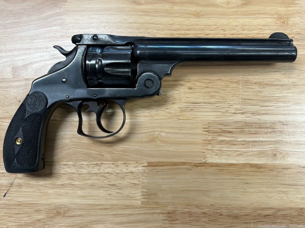 Antique SMITH & WESSON .44-40 DOUBLE ACTION FRONTIER REVOLVER-img-3