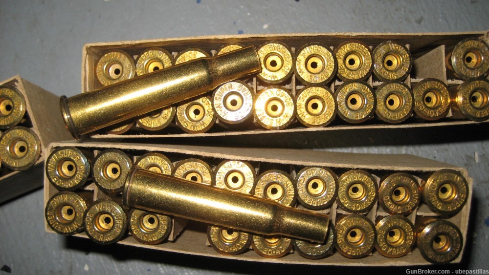 30/40 Krag Brass Cases Winchester 60 pcs New 30-40-img-3
