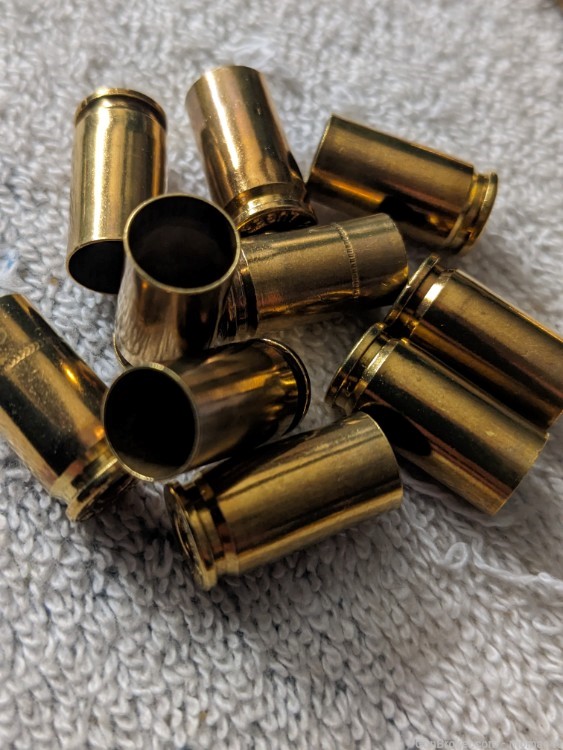 9mm Luger Brass 100pcs Cleaned -img-3