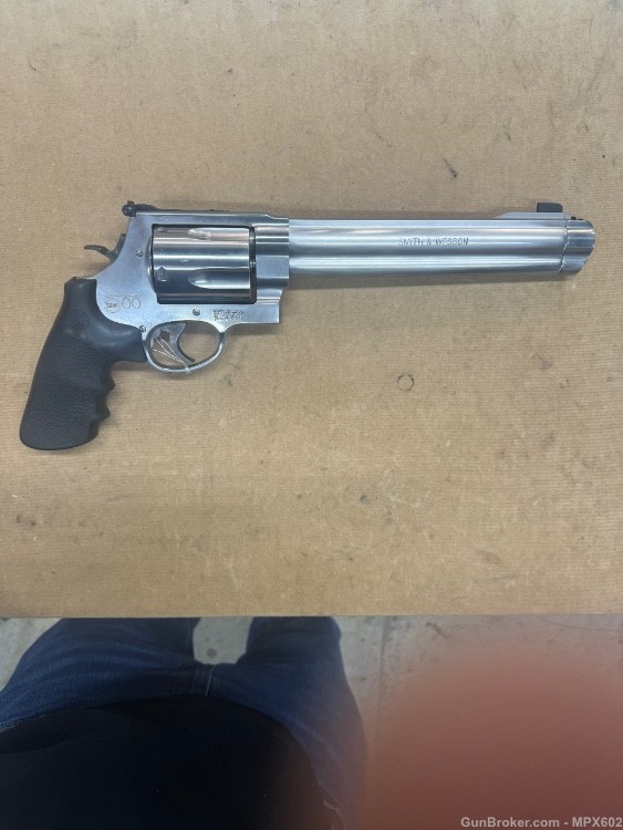 Smith and Wesson .500 S&W magnum 8” compensated barrel-img-0