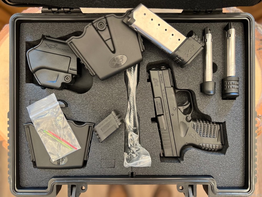 SPRINGFIELD ARMORY XDS XD-S BLACK MELONITE FINISH (4) MAGS 3.3" BBL .45ACP-img-2