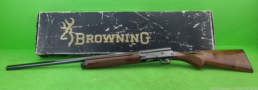 Browning A5 * LIGHT TWENTY * 20 Gauge BORN 1996 VENTILATED RIB 26" INVECTOR-img-1