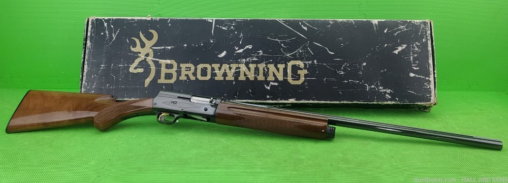 Browning A5 * LIGHT TWENTY * 20 Gauge BORN 1996 VENTILATED RIB 26" INVECTOR-img-3
