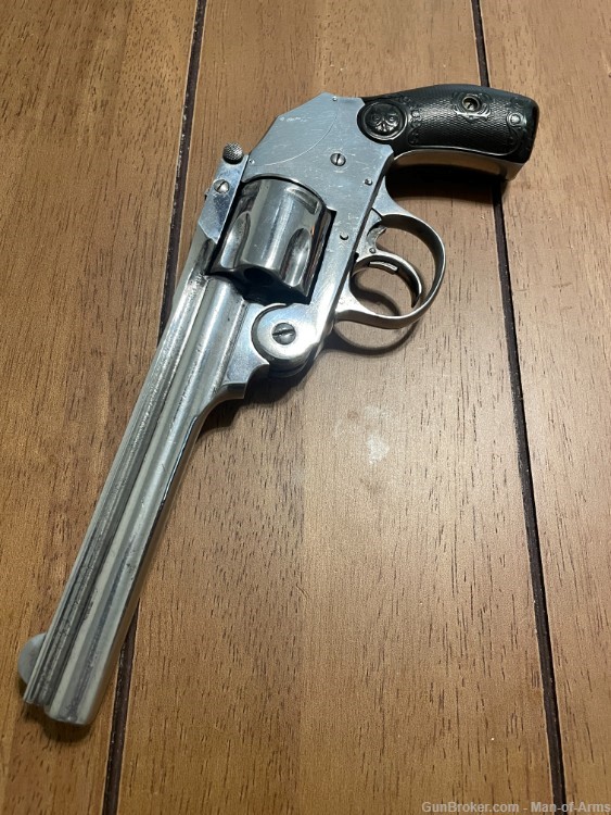 Iver Johnson Safety Hammerless .38S&W Antique Revolver NO FFL Needed -img-4