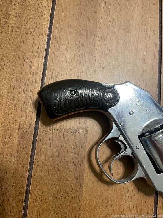 Iver Johnson Safety Hammerless .38S&W Antique Revolver NO FFL Needed -img-2