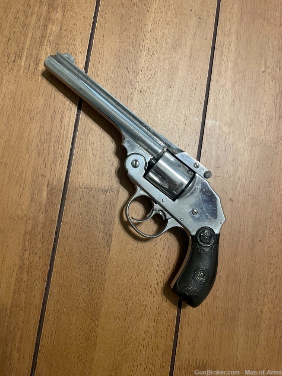 Iver Johnson Safety Hammerless .38S&W Antique Revolver NO FFL Needed -img-0