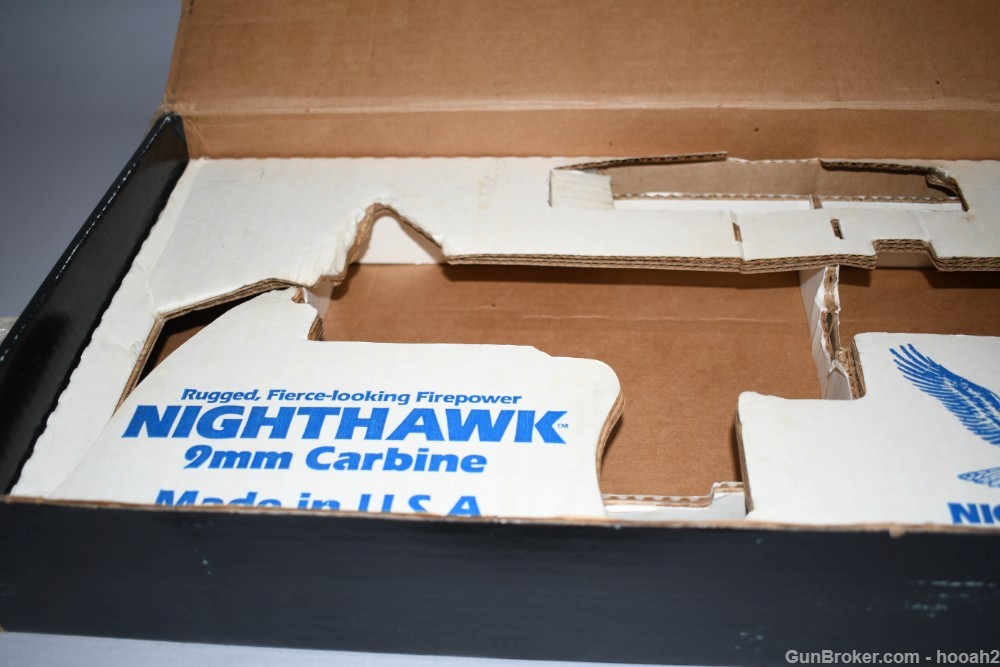 Nice Weaver Arms Nighthawk Semi Auto Carbine 9mm W Orig Box & Belt Buckle-img-60