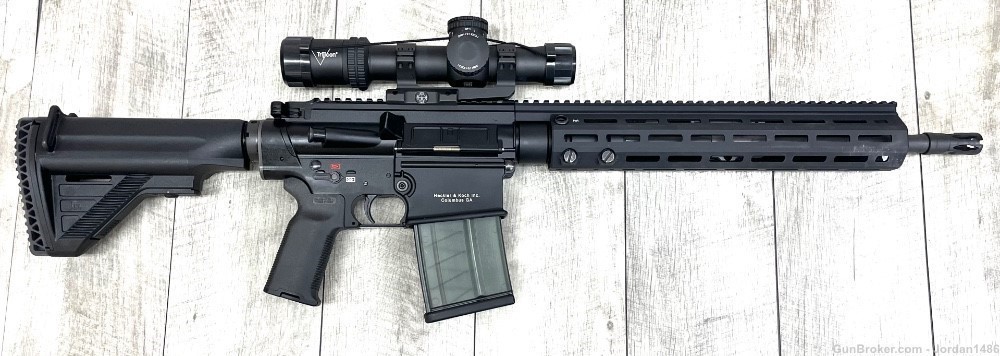 HECKLER AND KOCH H&K MR762 A1 7.62 NATO LIKE NEW TRIJICON-img-2