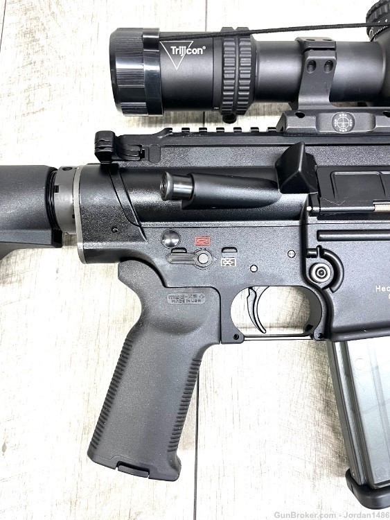 HECKLER AND KOCH H&K MR762 A1 7.62 NATO LIKE NEW TRIJICON-img-17