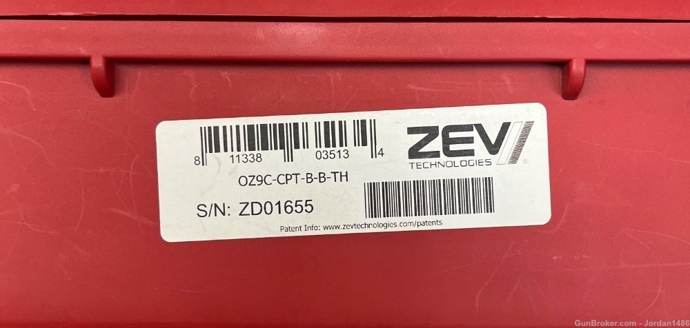ZEV OZ9 9MM GREAT CONDITION SEMI-AUTOMATIC PISTOL TRIJICON RMR LIKE GLOCK-img-11