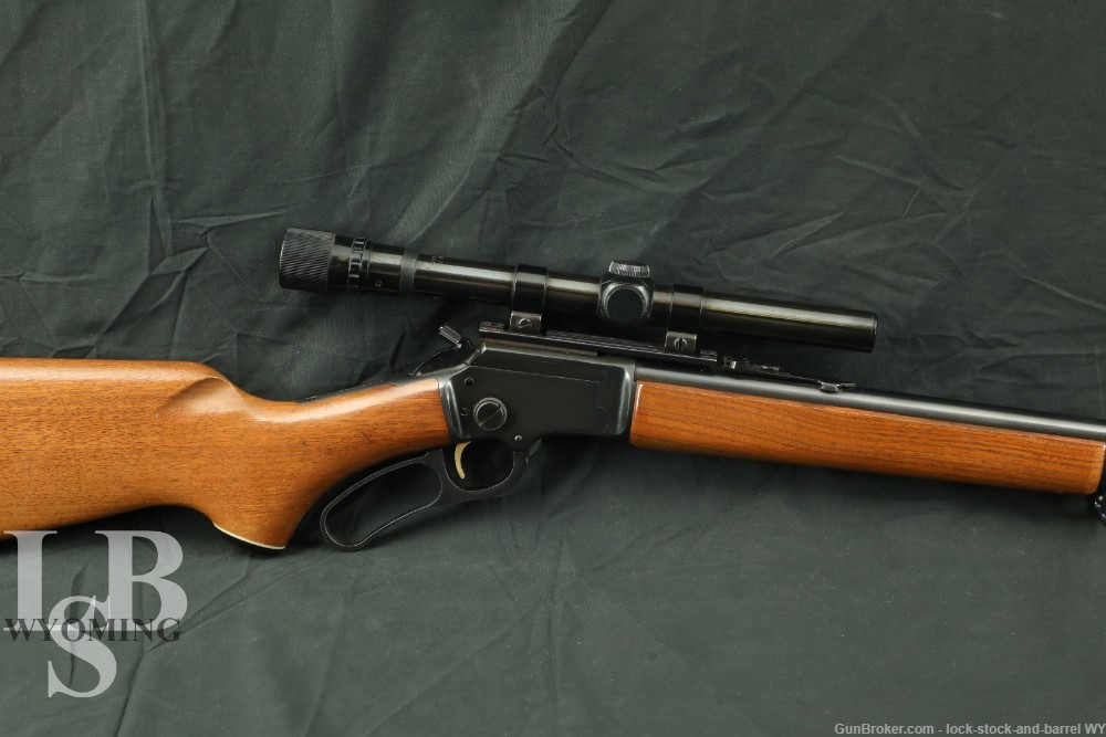 Marlin Firearms Co. Golden 39A 24” .22 S/L/LR JM Takedown Lever Rifle 1977-img-0
