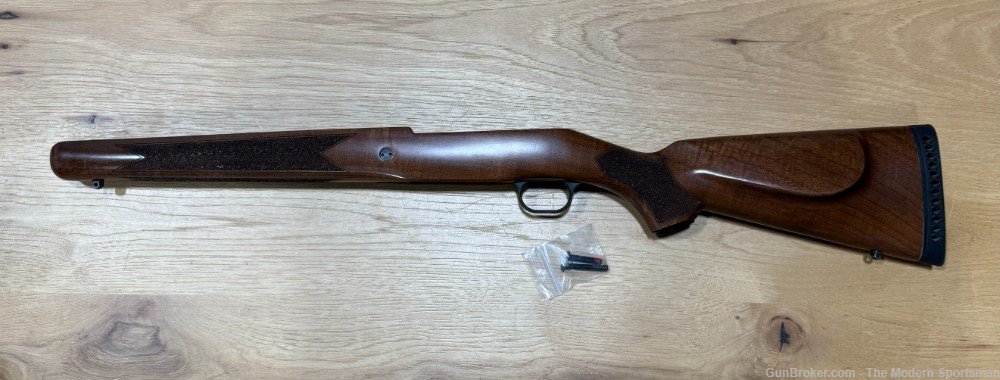 Mossberg Patriot Wood Bolt Action Rifle Stock Right Hand RH Stripped -img-3