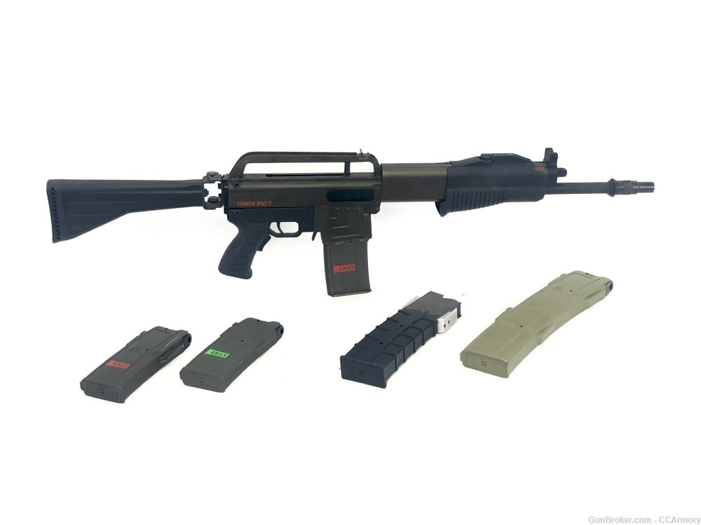 RARE Franchi SPAS-15 12ga 17.7 in Factory Imported Combat Shotgun w/ Extras-img-0