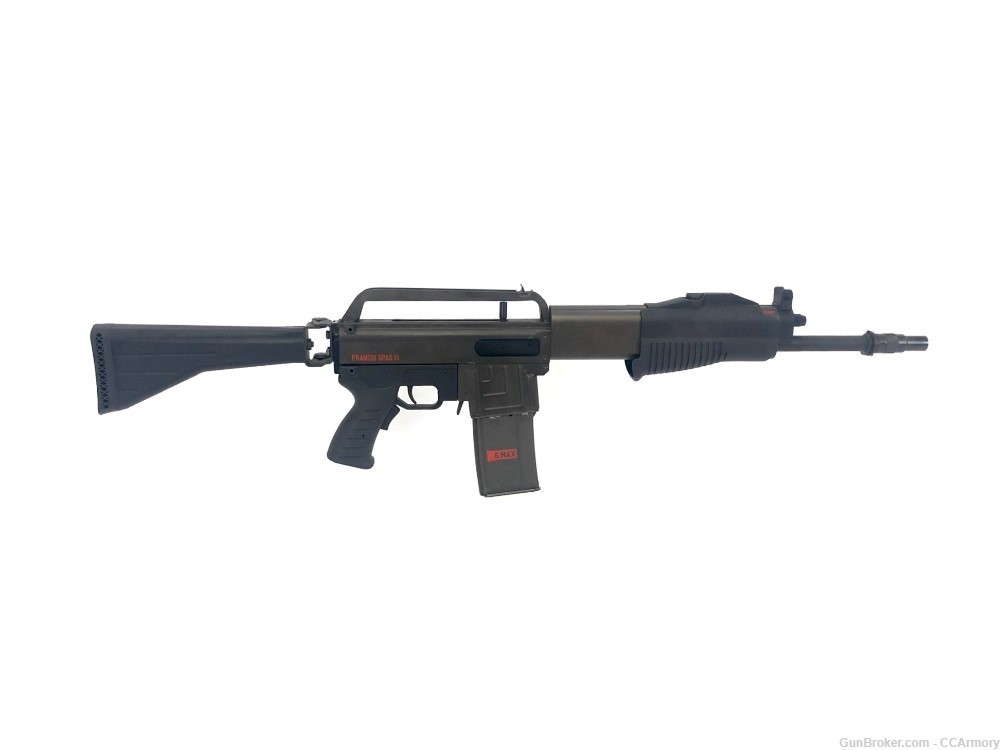 RARE Franchi SPAS-15 12ga 17.7 in Factory Imported Combat Shotgun w/ Extras-img-1
