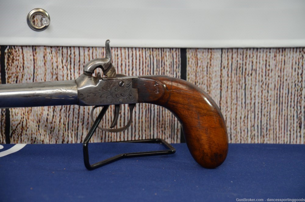 Antique Black Powder Pistol Unknown Caliber 29" BBL - FAST SHIP-img-0
