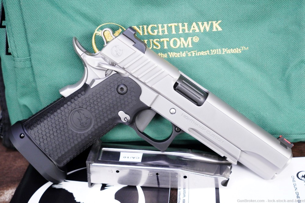 Nighthawk Custom Trooper 9mm 5" 2011 Semi-Automatic Pistol 2021 CA PPT OK-img-2
