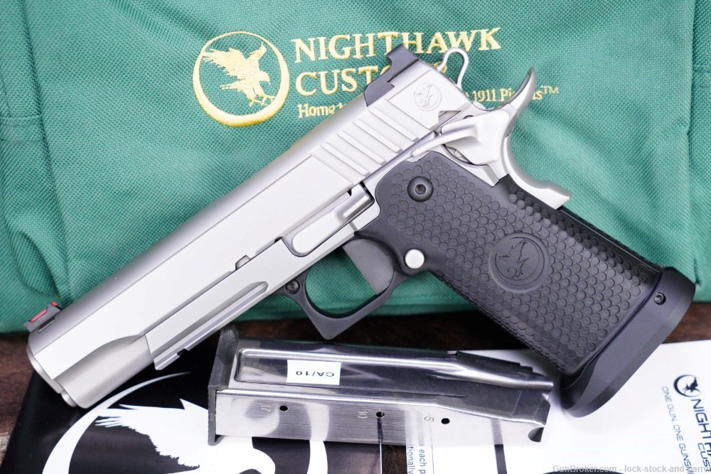 Nighthawk Custom Trooper 9mm 5" 2011 Semi-Automatic Pistol 2021 CA PPT OK-img-3