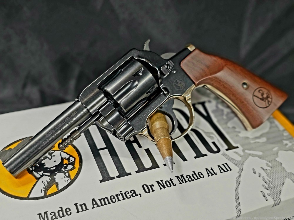 Henry Gunfighter Revolver H017GDM Henry-Gunfighter 4" 357mag Henry -img-0
