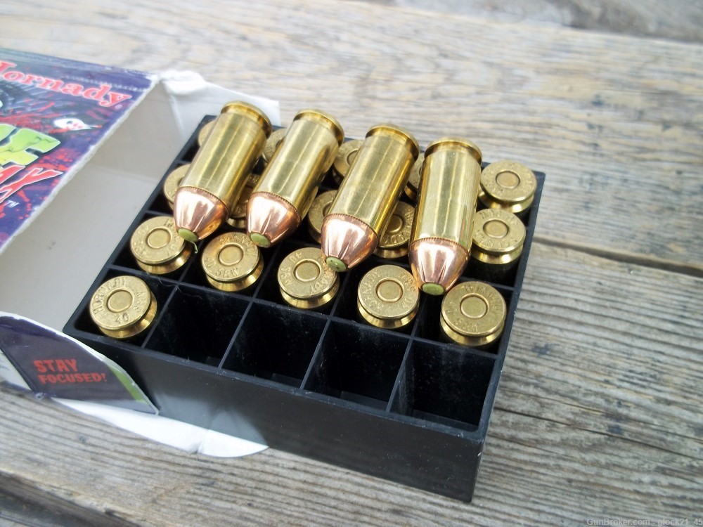 80 Rds Hornady Zombie Max Z-Max Ammunition Ammo .40 S&W .40 165gr -img-22