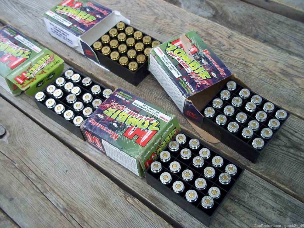 80 Rds Hornady Zombie Max Z-Max Ammunition Ammo .40 S&W .40 165gr -img-16