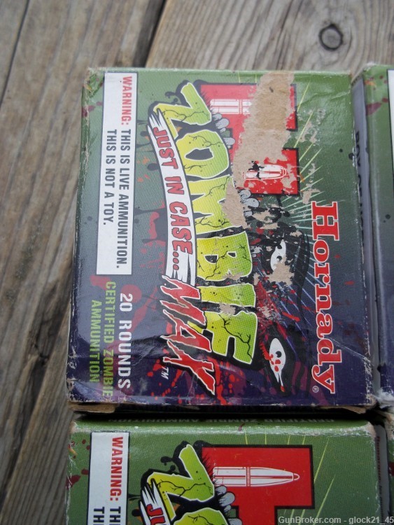 80 Rds Hornady Zombie Max Z-Max Ammunition Ammo .40 S&W .40 165gr -img-4
