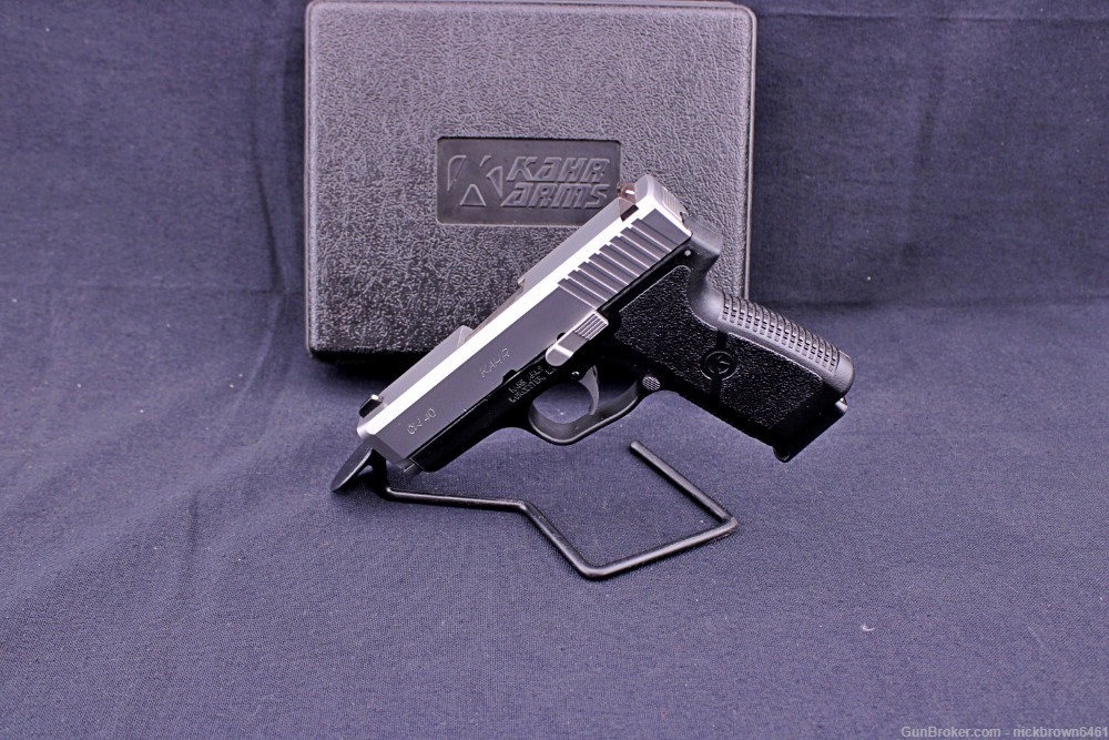 KAHR CW40 40 S&W 3.6" BBL STAINLESS STEEL FACTORY BOX  -img-1