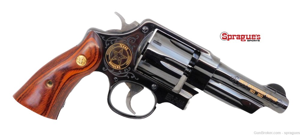 Smith and Wesson Model N-TX 4" Texas Ranger 200th Ann Edition 357 Mag NEW-img-0