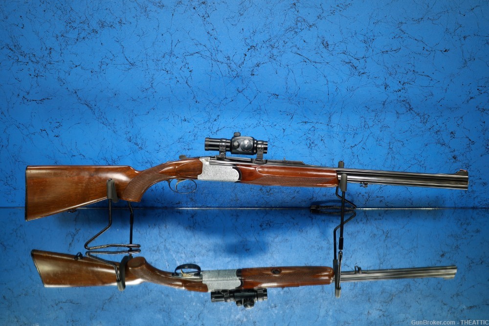 THIRY EXPRESS 8X57 JRS DOUBLE RIFLE W/EJECTORS MFG IN ITALY /1991-img-41