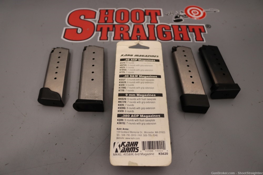 Lot O' Five (5) Miscellaneous Kahr Pistol Mags - See Pictures --img-13