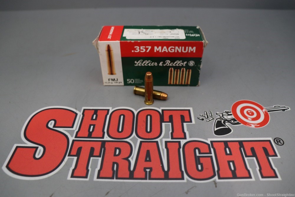 Lot O' Sellier & Bellot 357Mag 158gr FMJ [50rds]-img-0