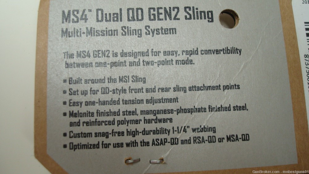 MAGPUL MS1 System MS4 Dual QD Gen2 Sling - P/N: MAG518 FREE SHIPPING-img-4