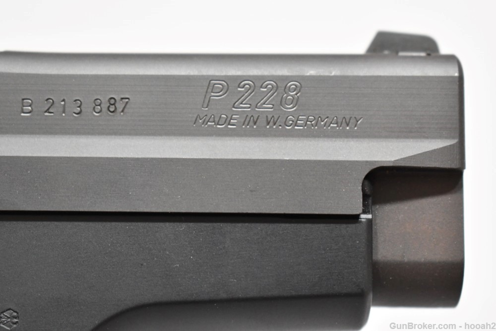 Excellent West German Sig Sauer P228 9mm Pistol W Box Matching #'s 1994-img-7