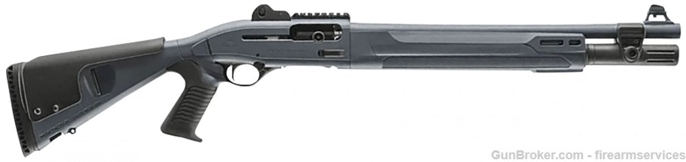 New Beretta 1301 Tactical Mod 2 Pistol Grip Gray-img-0