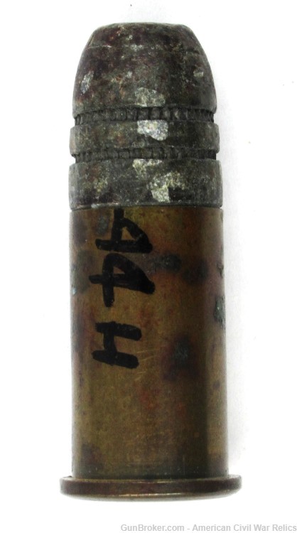 Scarce .44 Henry / Nagant Centerfire Cartridge by SFM France 1893-img-1