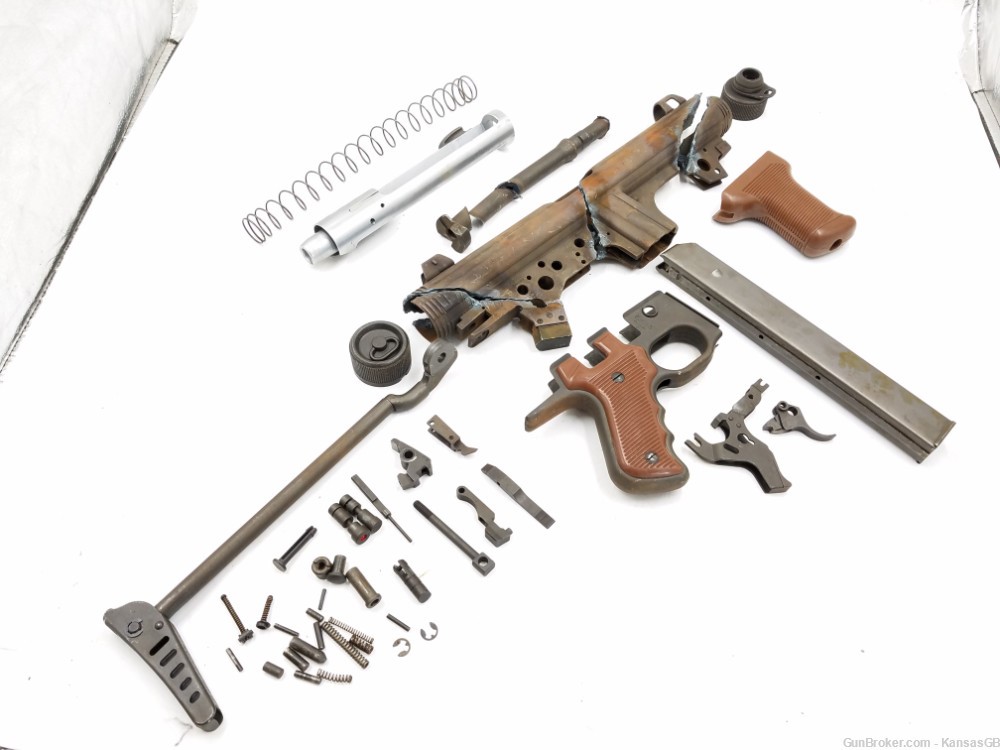Beretta model PM12 9x19 decommissioned submachine gun parts kit SMG-img-0