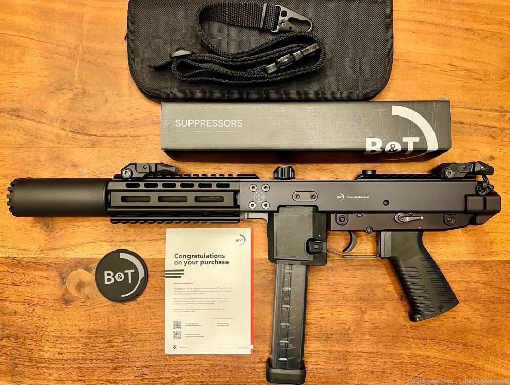 B&T KH9 SD Integrally Suppressed Pistol, BT-440201-US, B&T KH9SD Kit-img-0